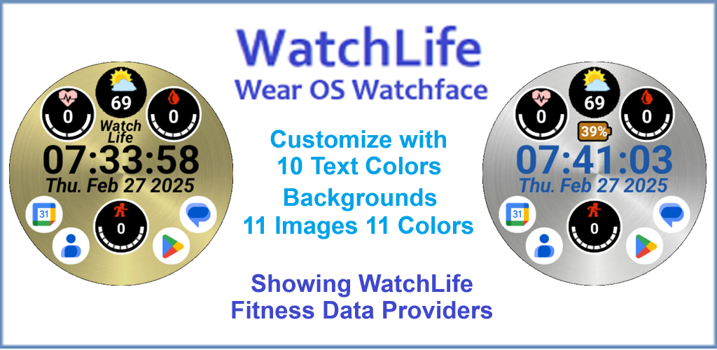 WatchLife Watch Face Banner